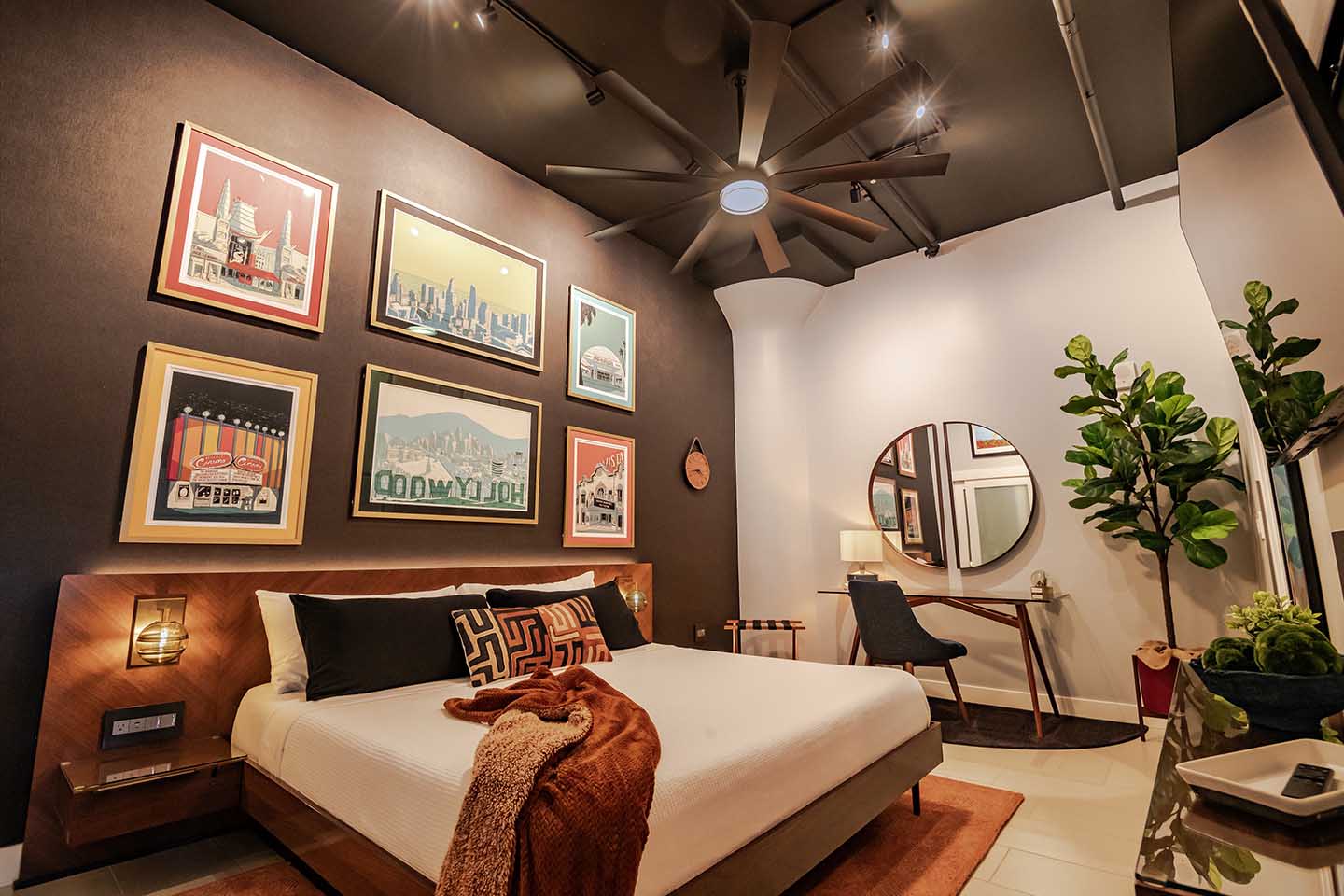 The Broadway Den Bedroom