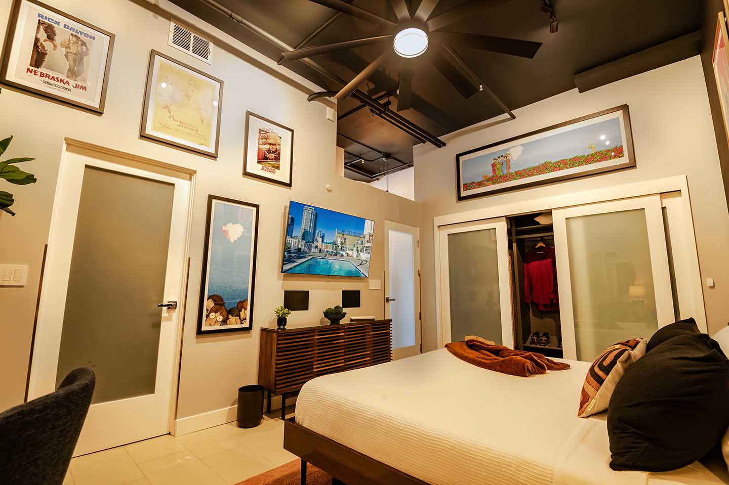 The Broadway Den Bedroom