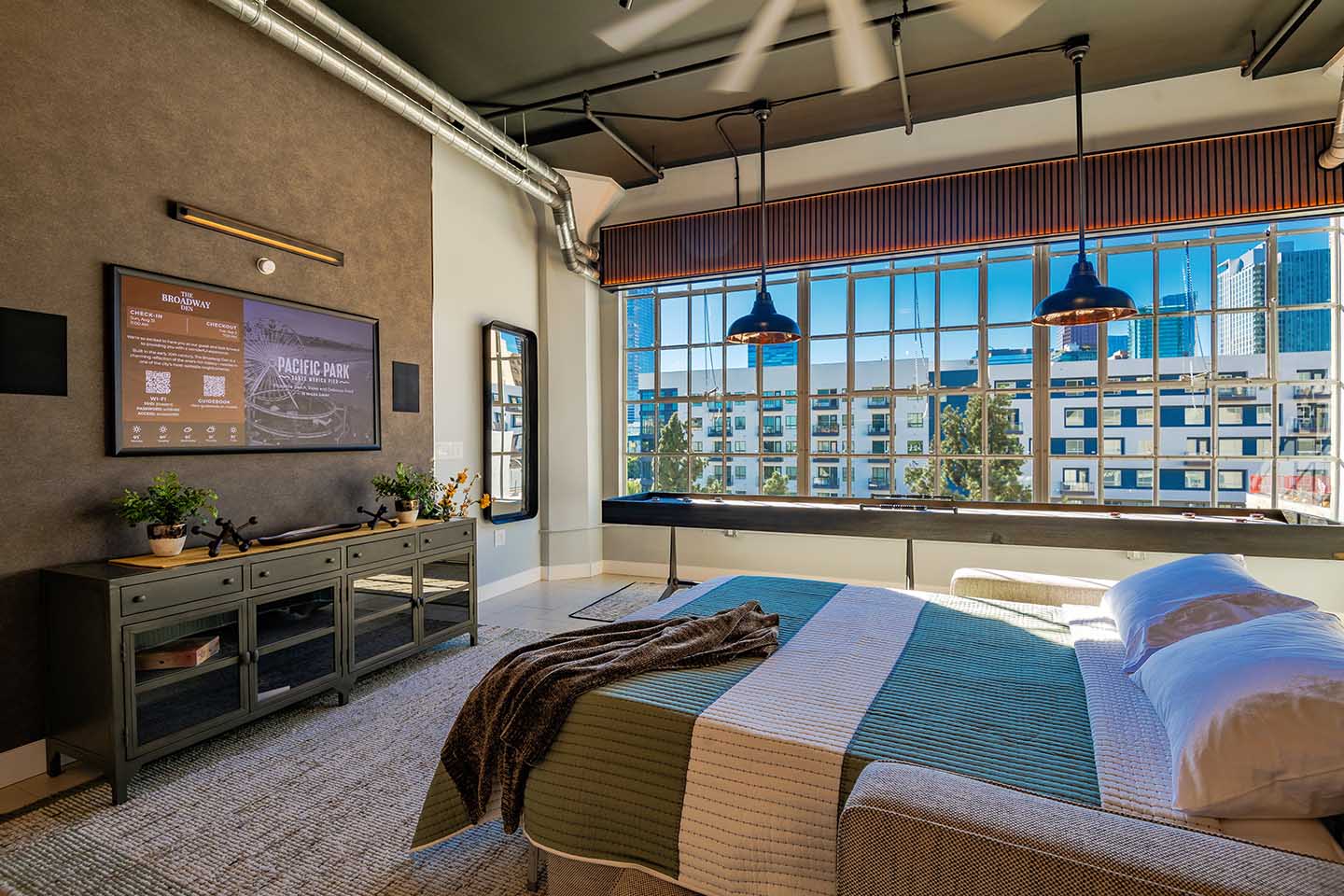 The Broadway Den Bedroom